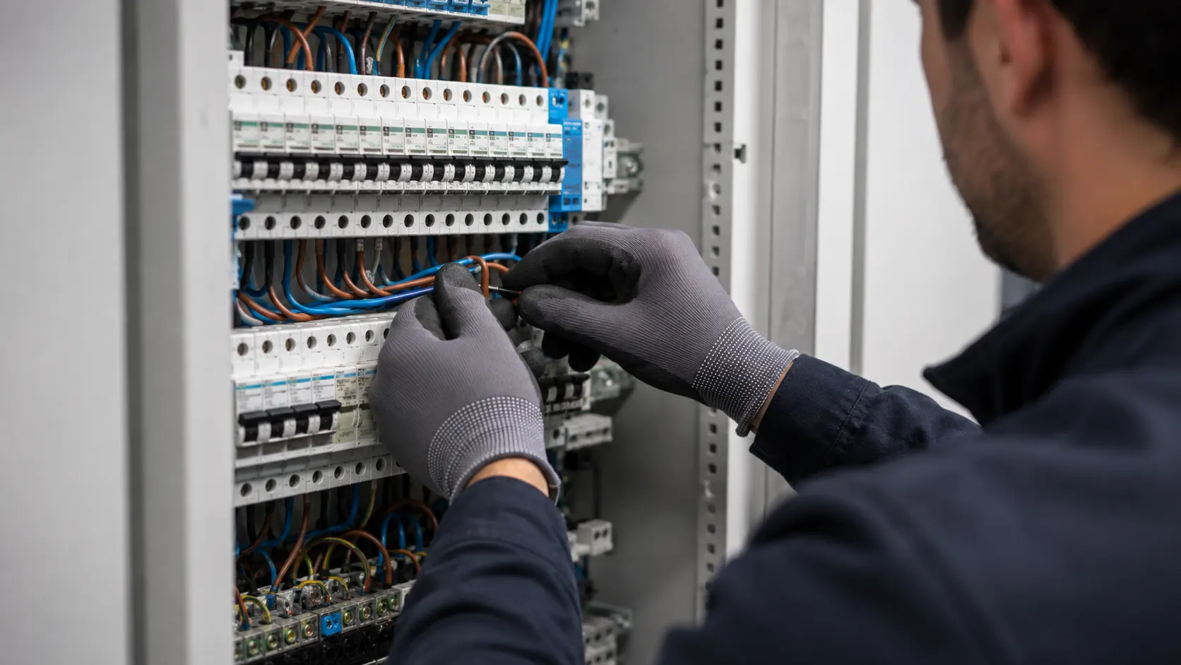 Cableado de un cuadro eléctrico
