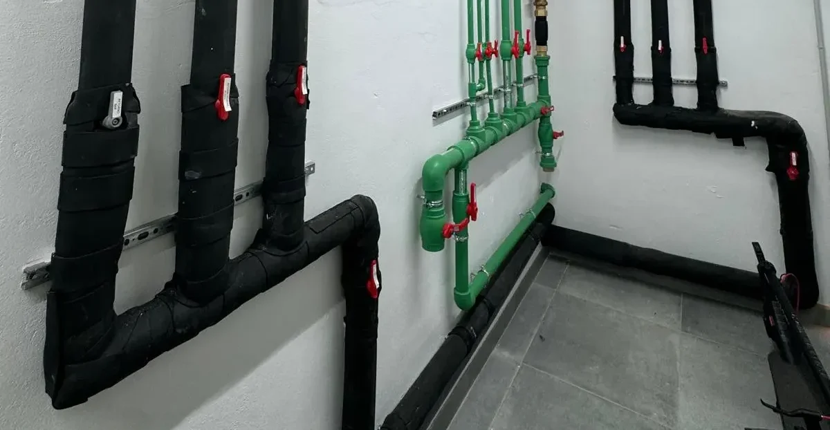 Instalación de tuberías de agua